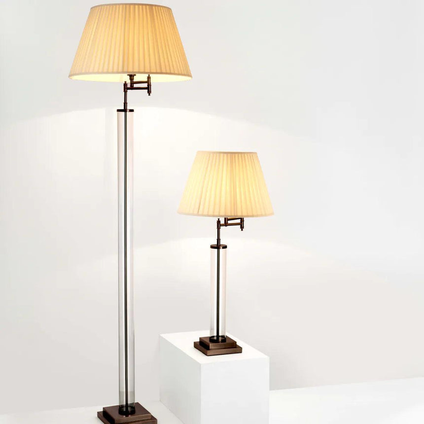 Beaufort fabric floor lamp