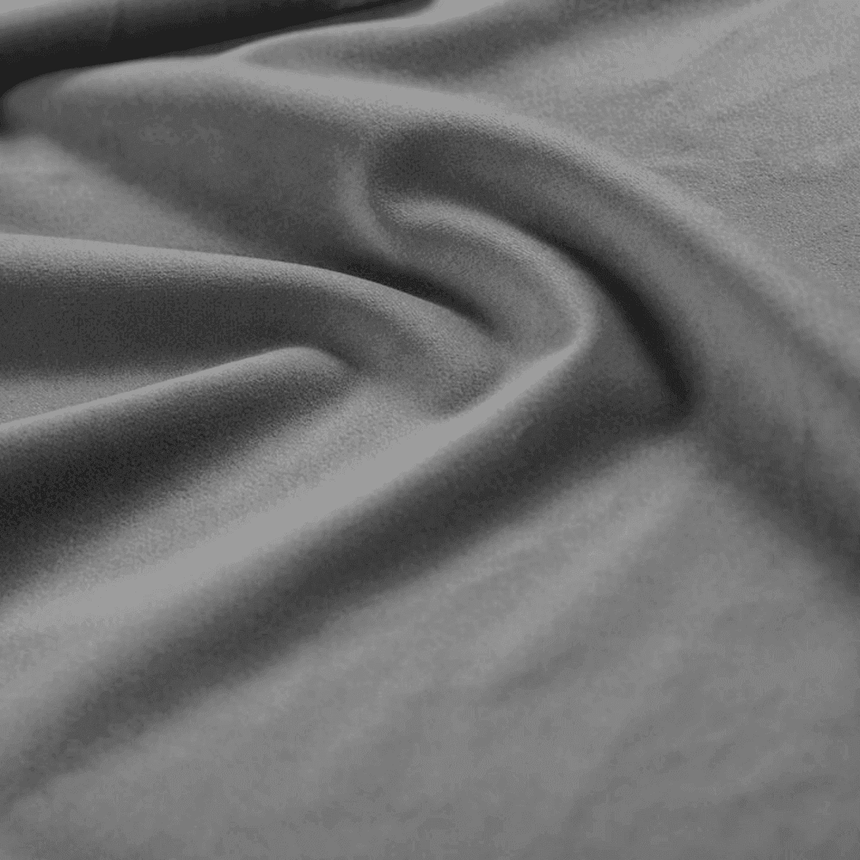 Kelp wide velvet bed frame 140x200