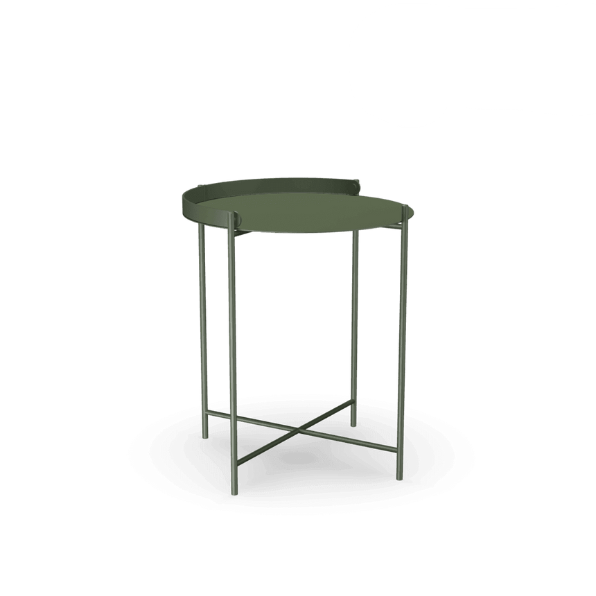 Edge fém lerakóasztal Ø46 - Dutch Home