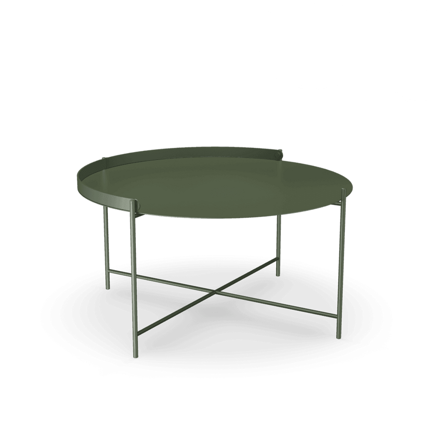 Edge fém dohányzóasztal Ø76 - Dutch Home