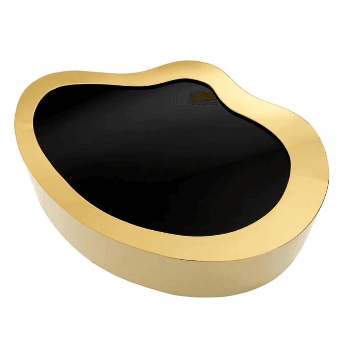 Gibbons glass coffee table