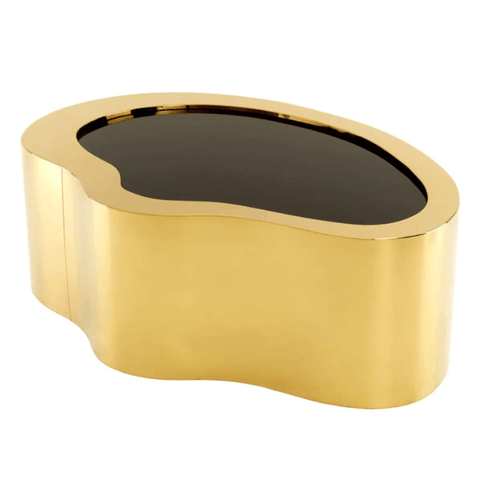 Gibbons glass coffee table