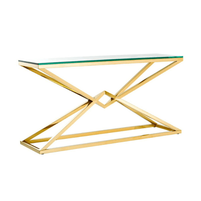 Connor Glass Console Table