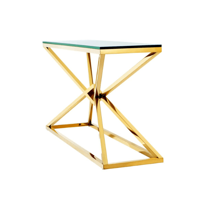Connor Glass Console Table