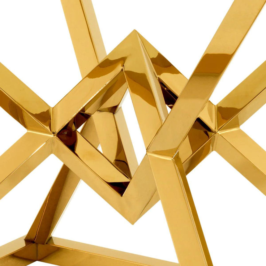 Connor glass side table