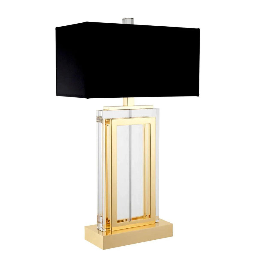 Arlington Gold Crystal Table Lamp