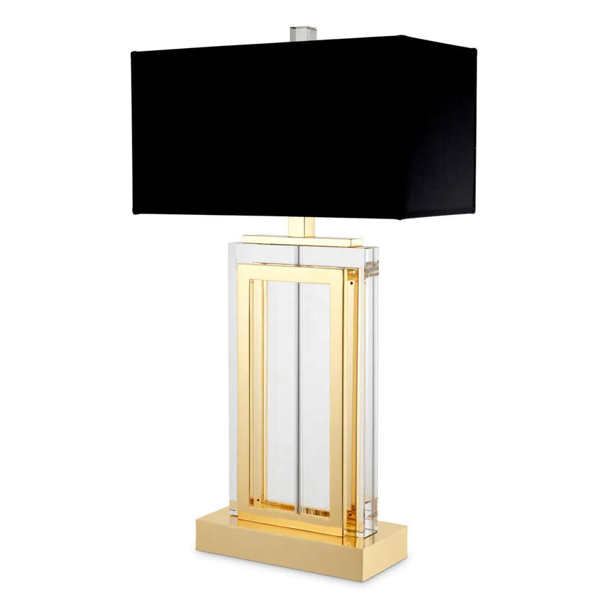 Arlington Gold Crystal Table Lamp