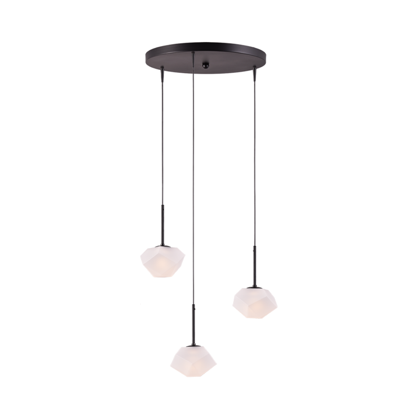 Pezzo üveg függőlámpa