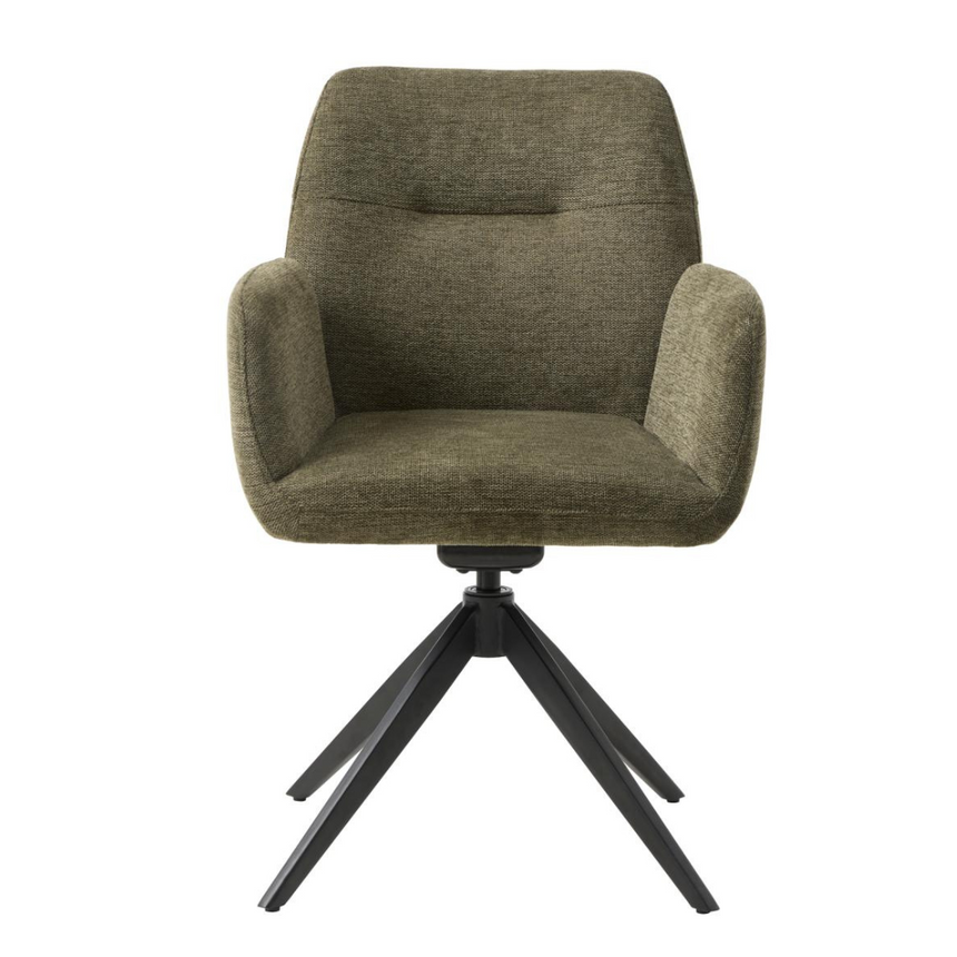 Roxana szövet forgószék fém lábbal