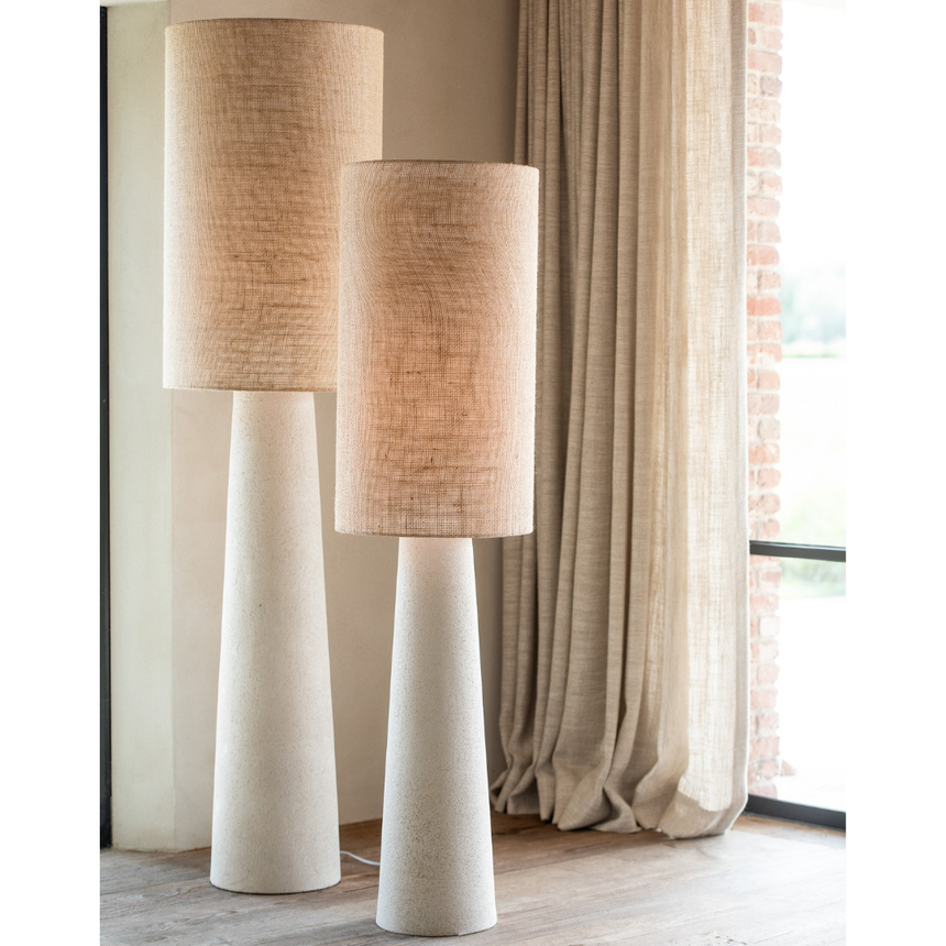Ava fabric floor lamp