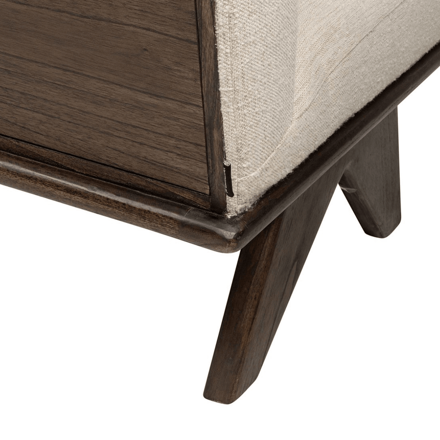 Isoko 2-seater fabric sofa