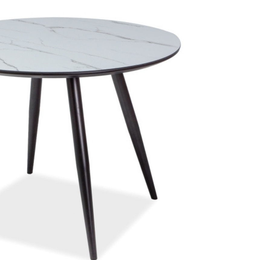 Ideal üveg étkezőasztal