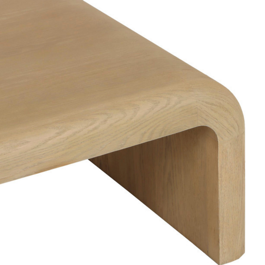 Noa wooden bedside table