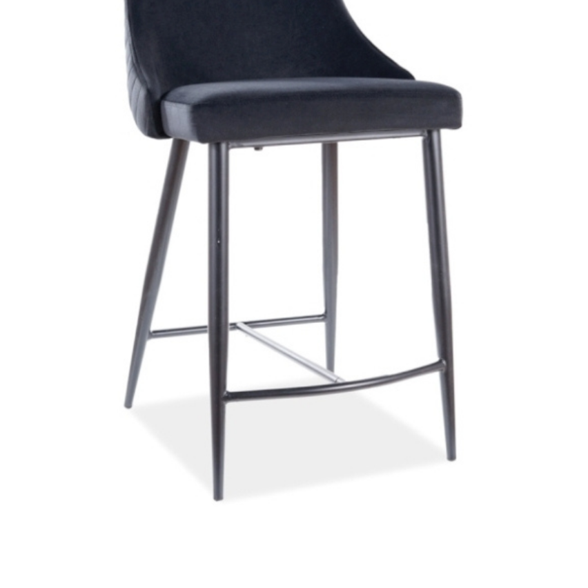 Piano alacsony bársony bárszék