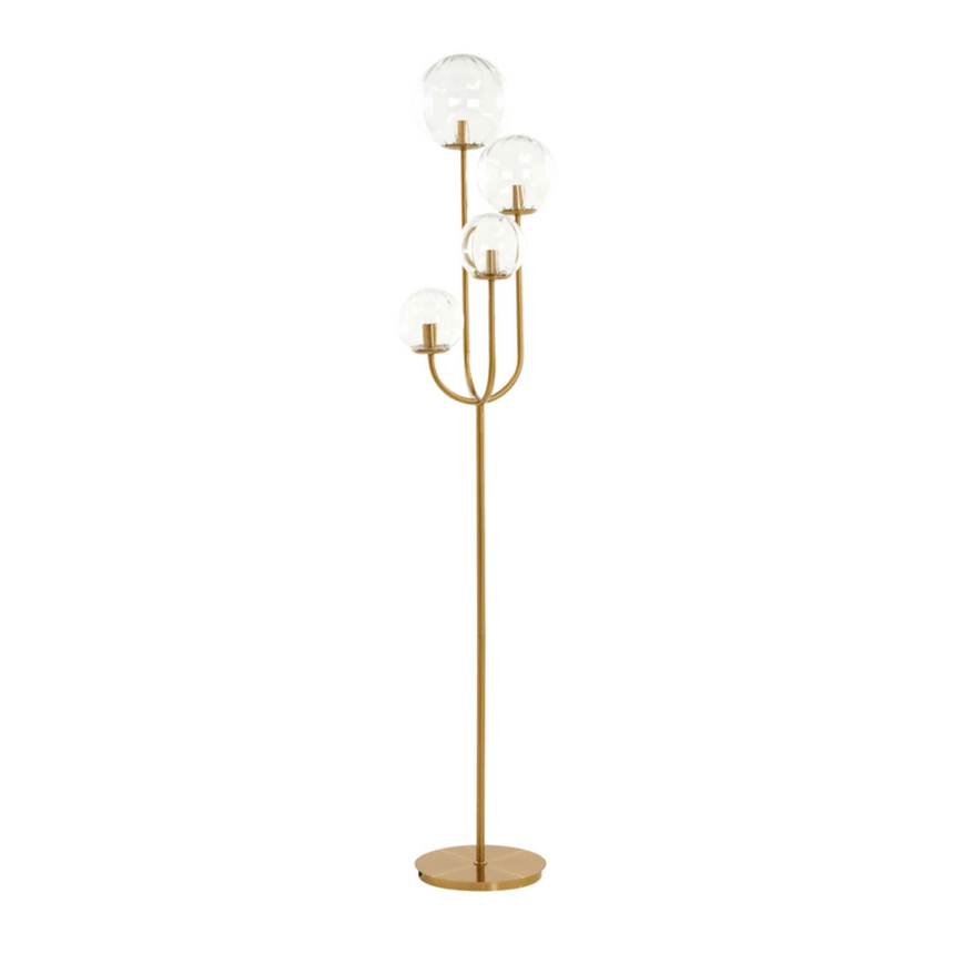 Magdala metal floor lamp 4 bulbs