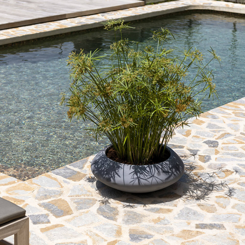 Tara stone flower pot Ø60