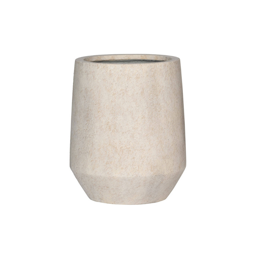 Harith High stone flower pot Ø44