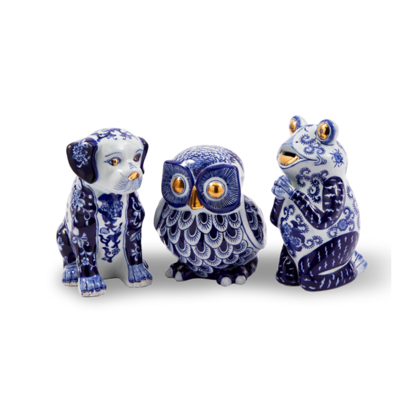 Frog porcelán persely
