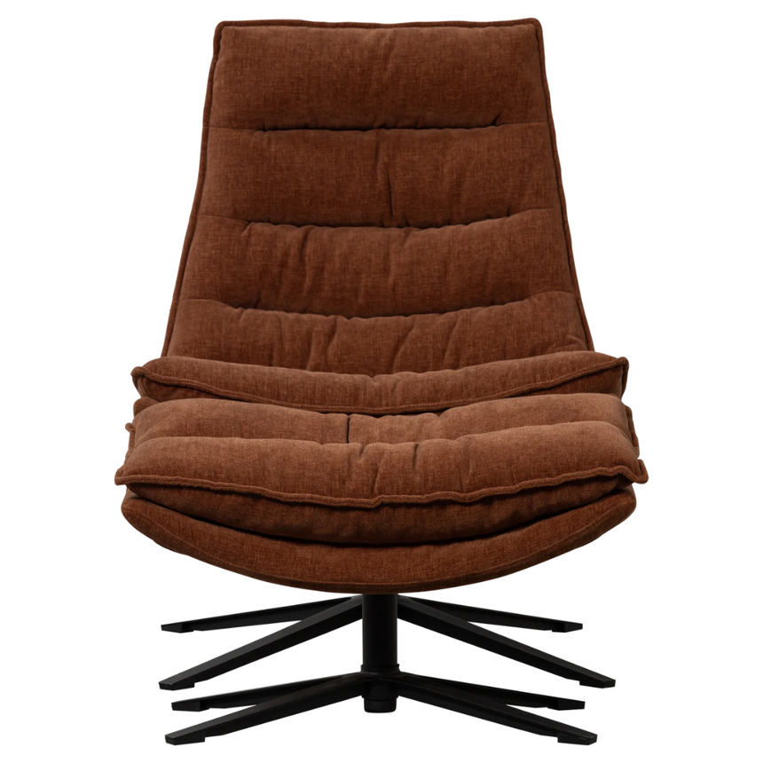 Kube szövet forgó fotel lábtartóval