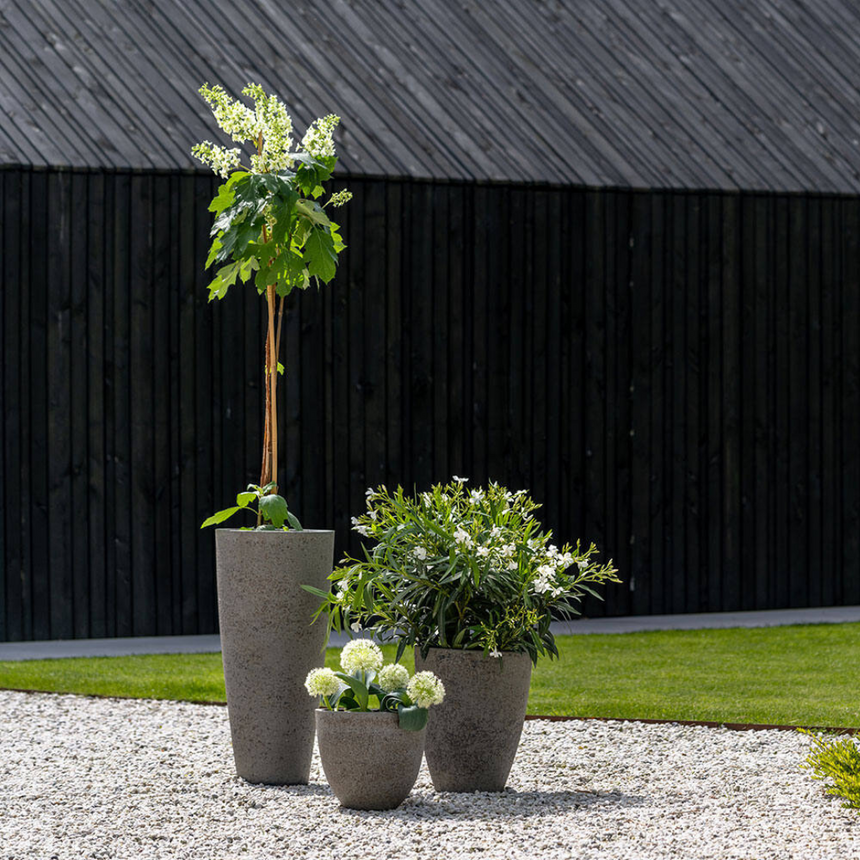 Ben stone flower pot Ø37