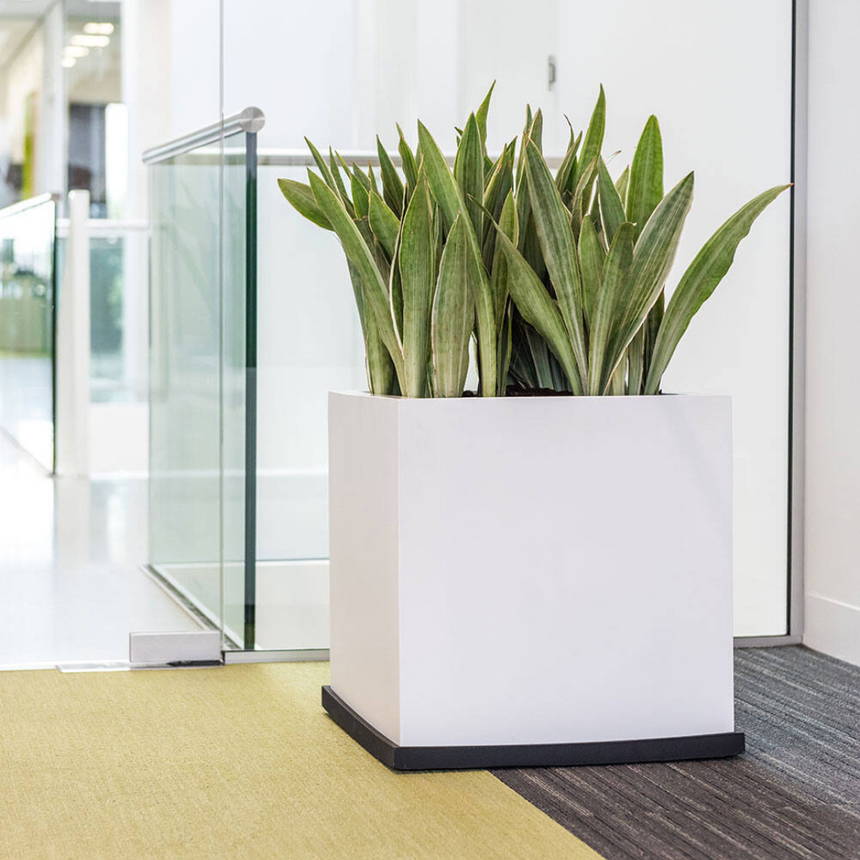 Block stone flower pot 60x60