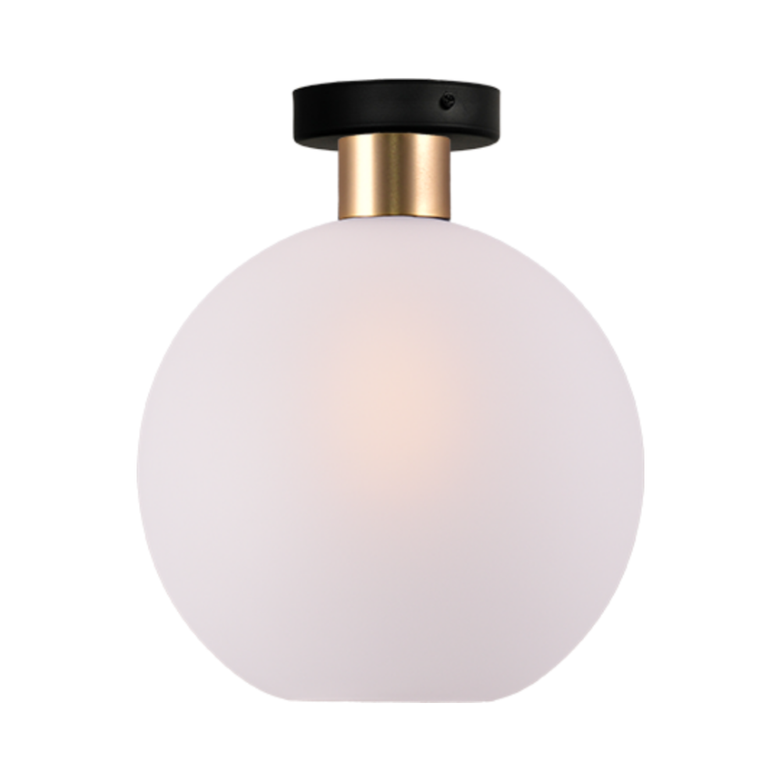 Lazise üveg csillár arany foglalattal Ø25