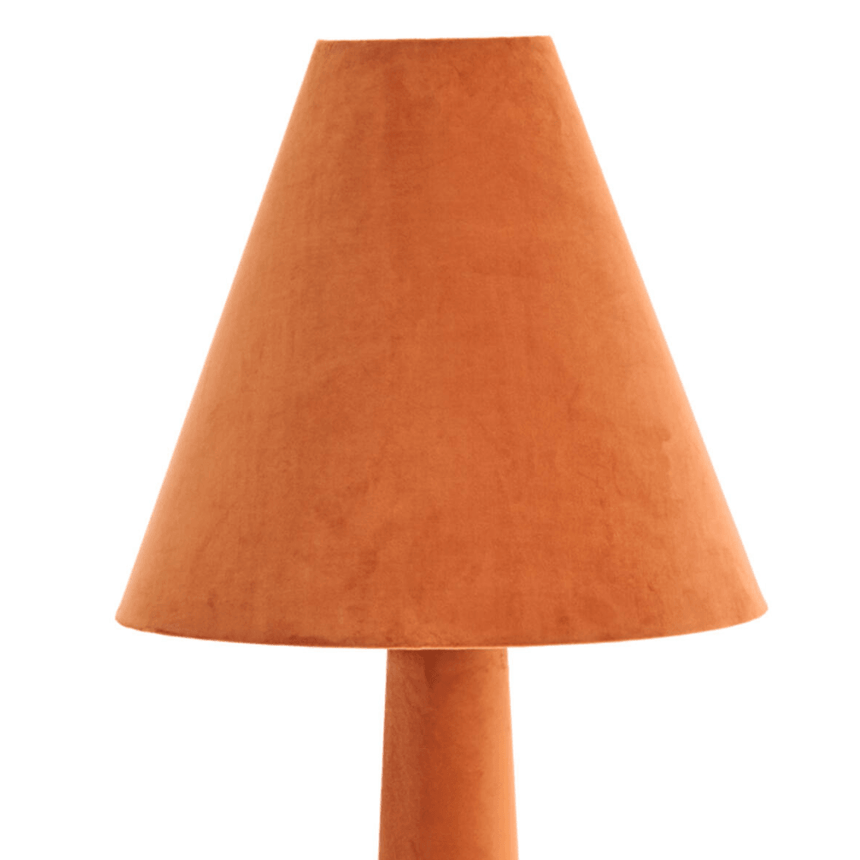 Devia velvet floor lamp