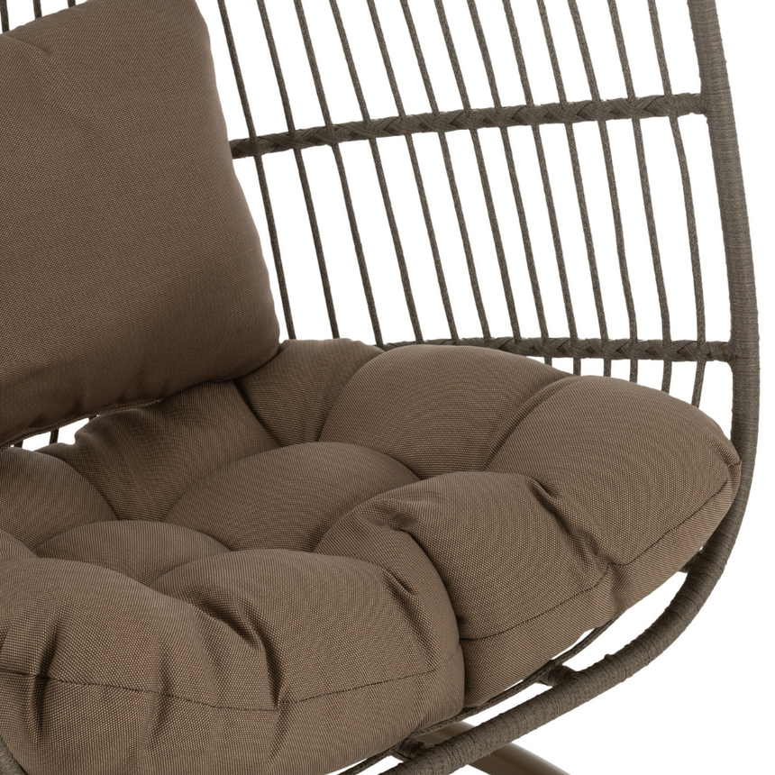 Egga fabric garden hanging chair