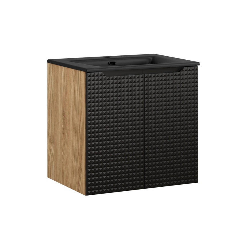 Baggy woven chenille pouf