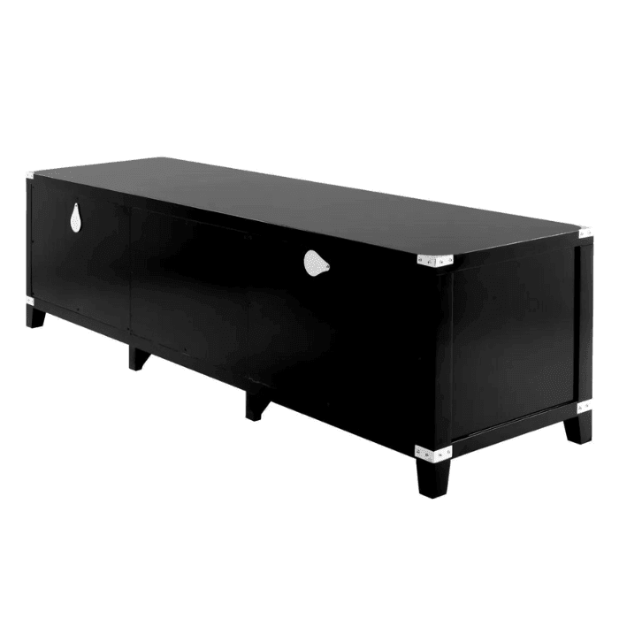 Military wooden TV stand