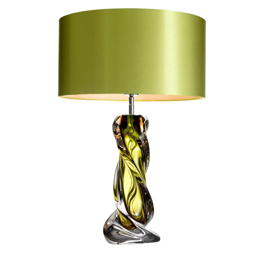 Carnegie glass table lamp