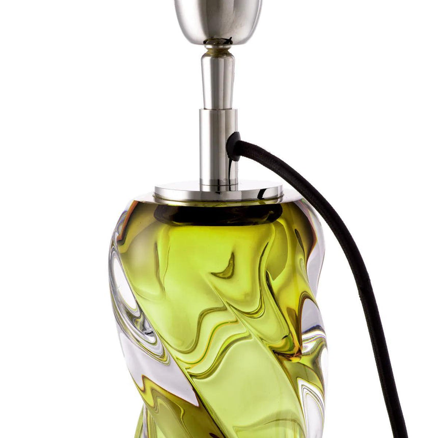 Carnegie glass table lamp