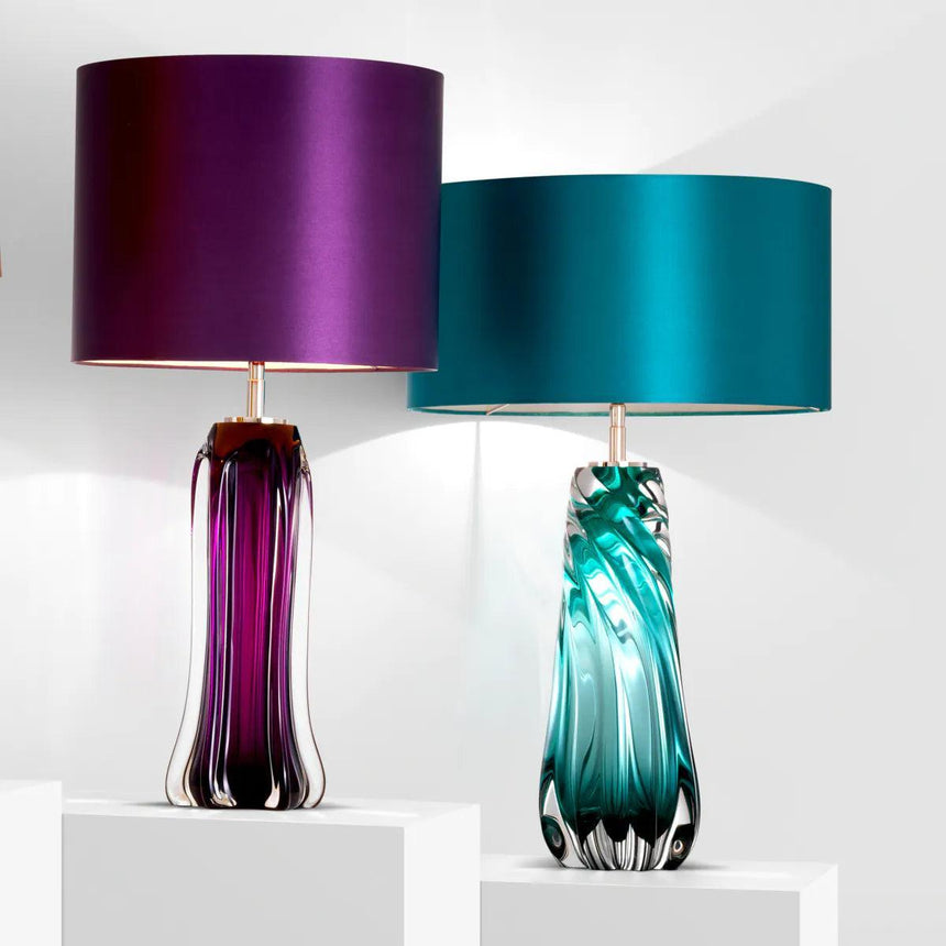Castillo glass table lamp