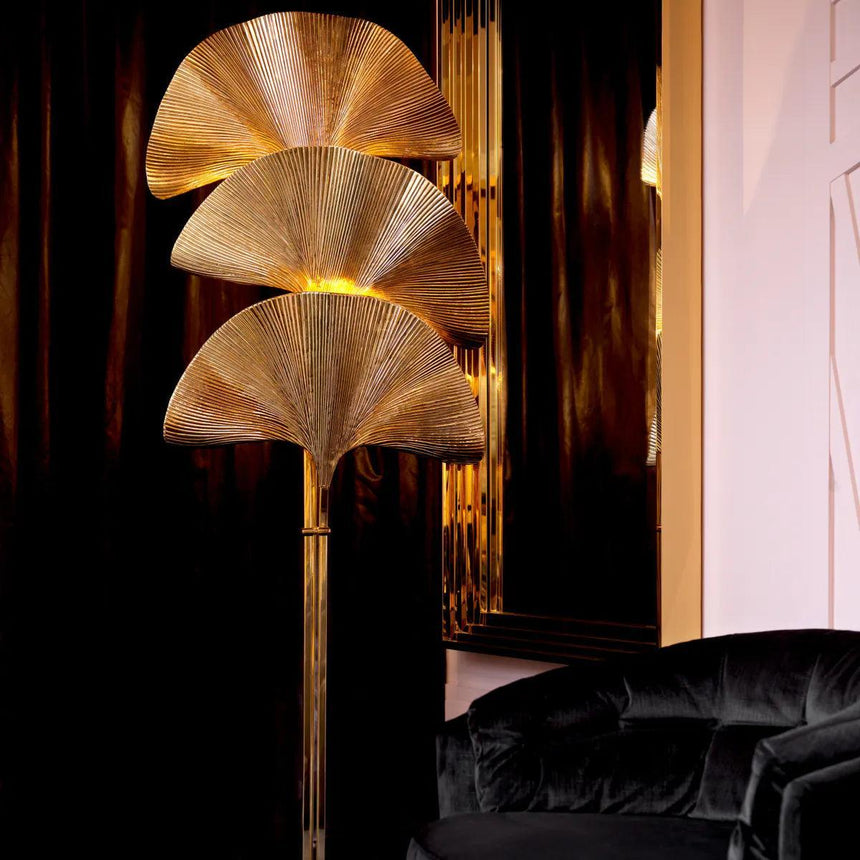 Las Palmas metal floor lamp