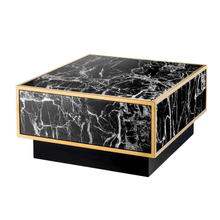 Concordia marble-effect coffee table set