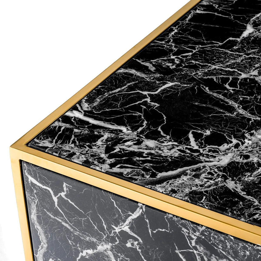 Concordia marble-effect coffee table set