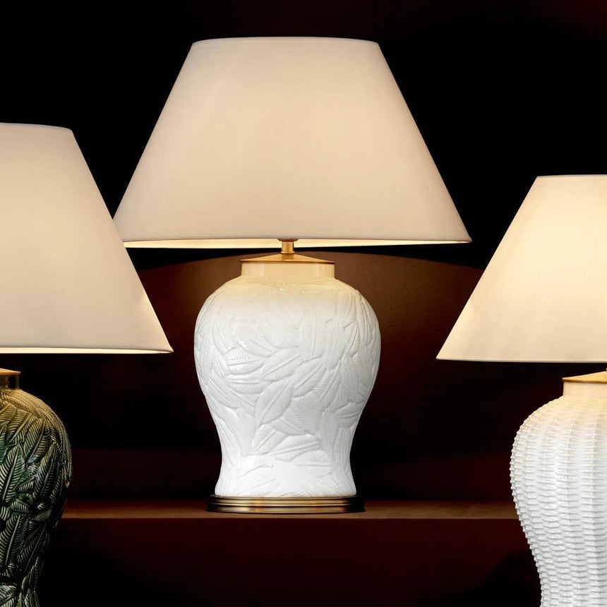 Cyprus ceramic table lamp