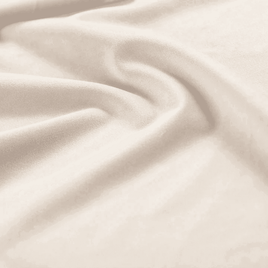 Kelp wide velvet bed frame 140x200