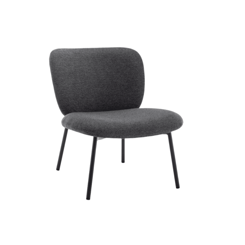 Demi velvet armchair