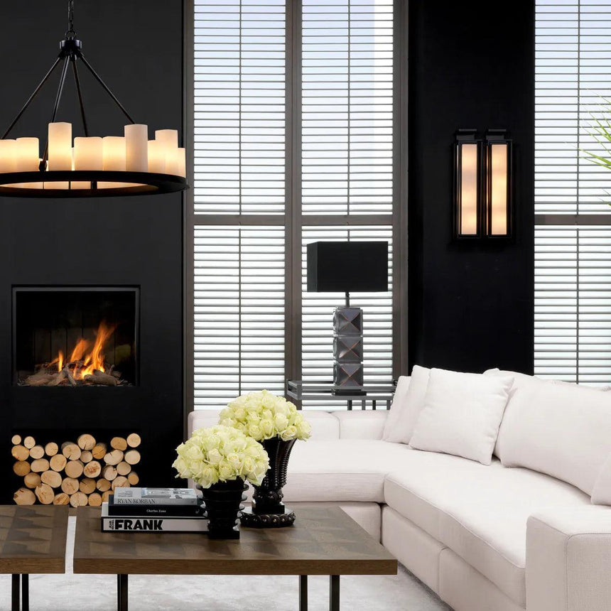 Carlo metal table lamp