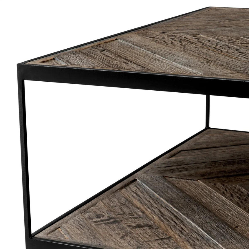 La Varenne wooden coffee table 100x100