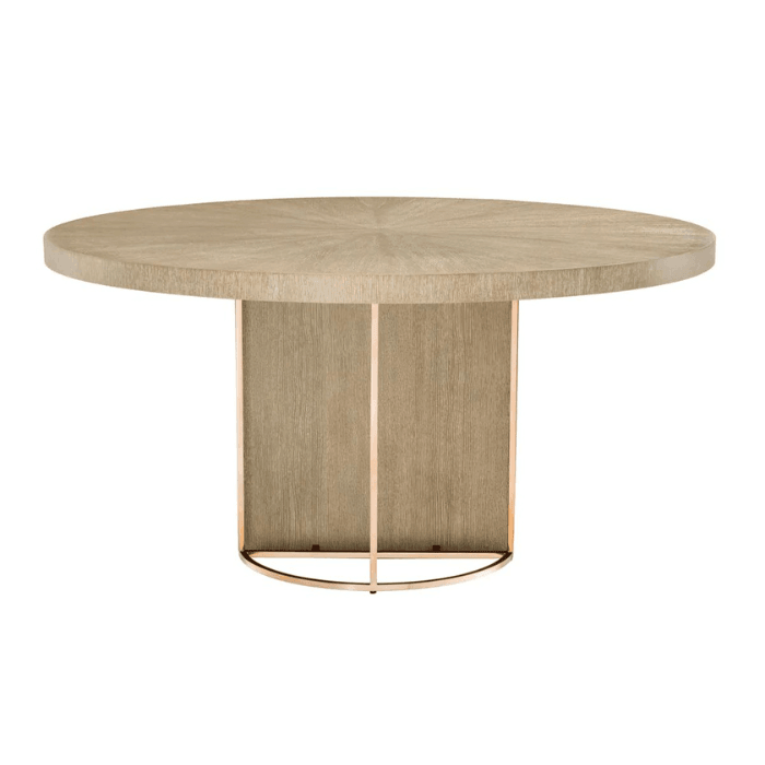 Remington wooden dining table Ø152