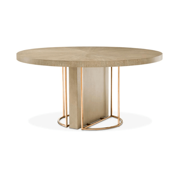 Remington wooden dining table Ø152