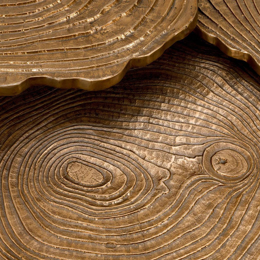 Quercus metal coffee table set