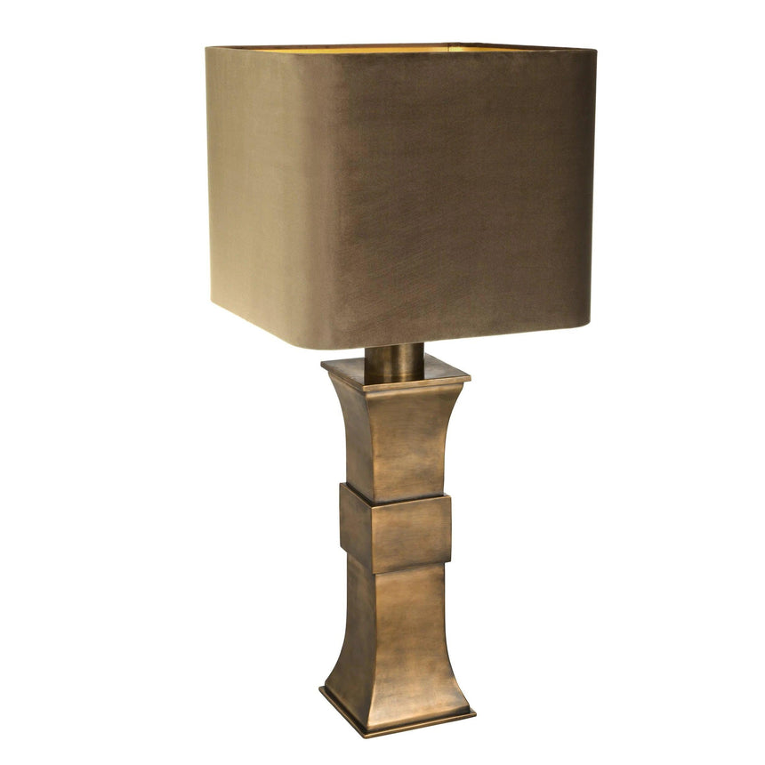 Avia velvet table lamp