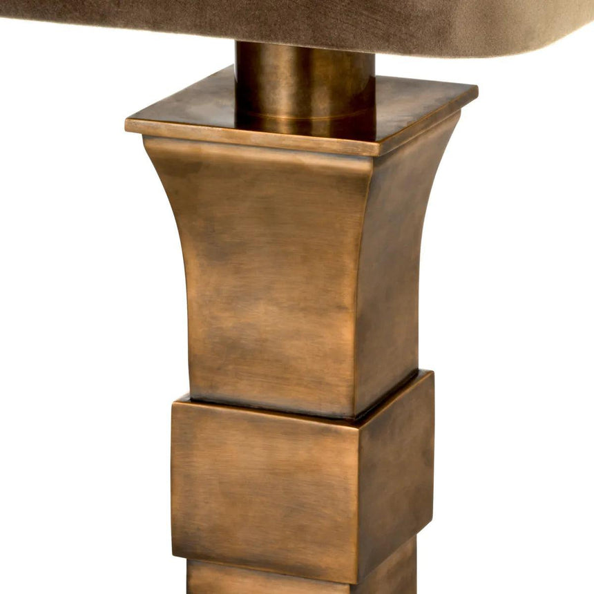 Avia velvet table lamp