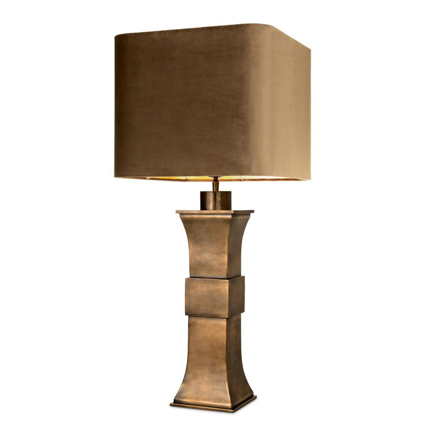 Avia velvet table lamp
