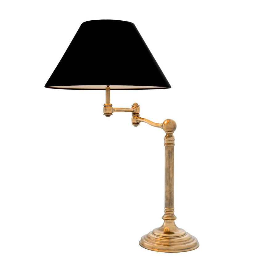 Regis velvet table lamp