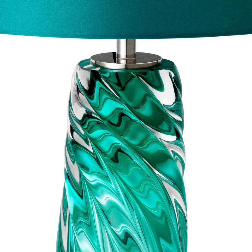Barron glass table lamp