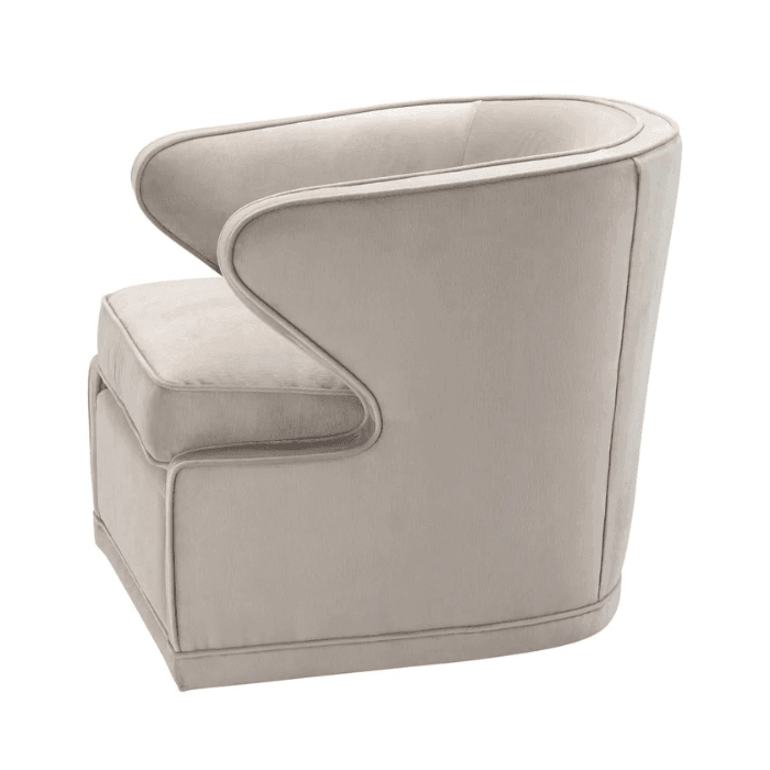 Dorset forgó szövet fotel